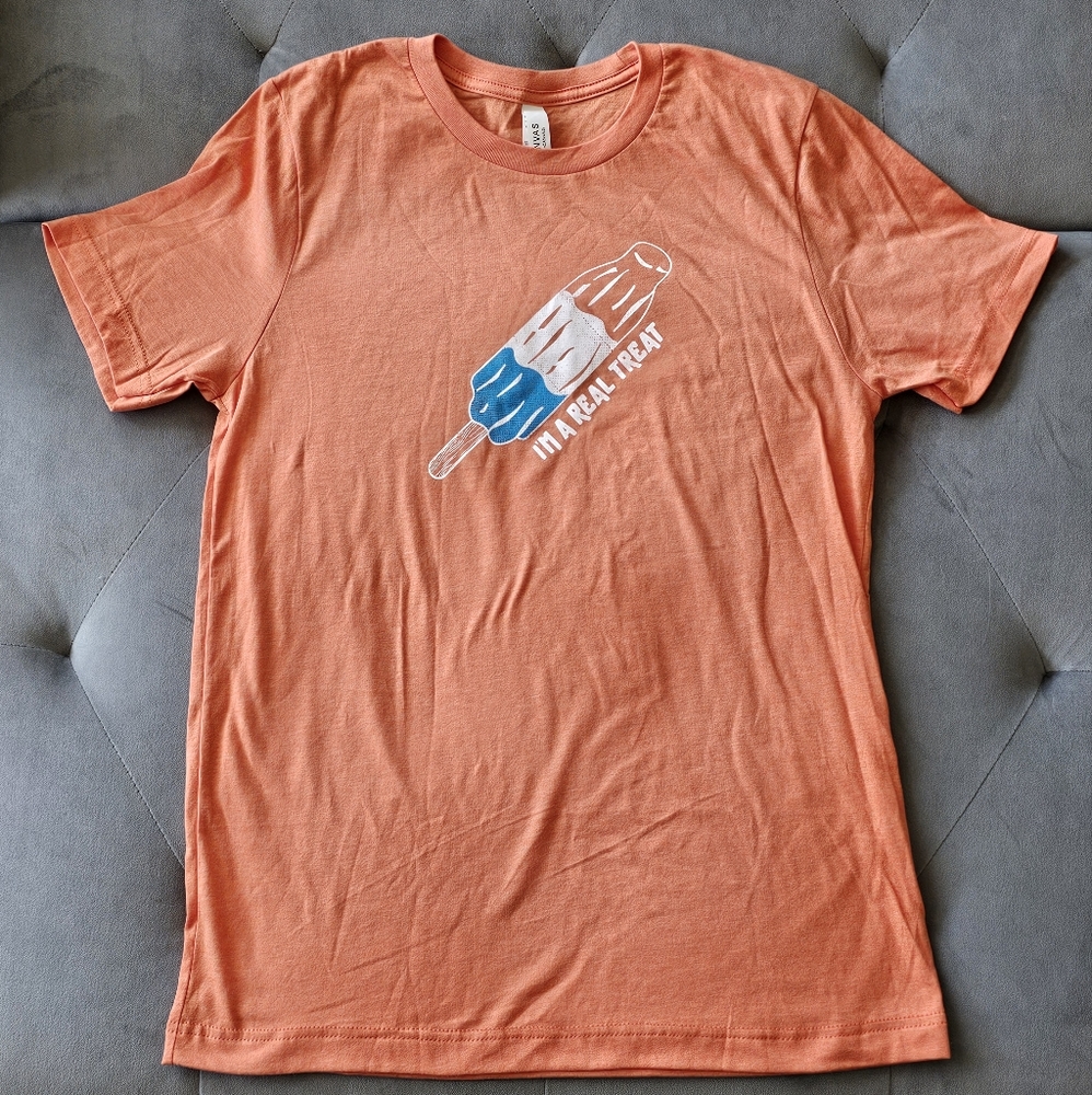 "I'm a Real Treat" Shirt M Funny Bella Canvas Shirt NWOT